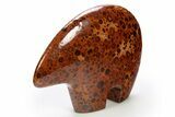 Polished Unique Bauxite (Aluminum Ore) Bear - Czech Republic #311477-1